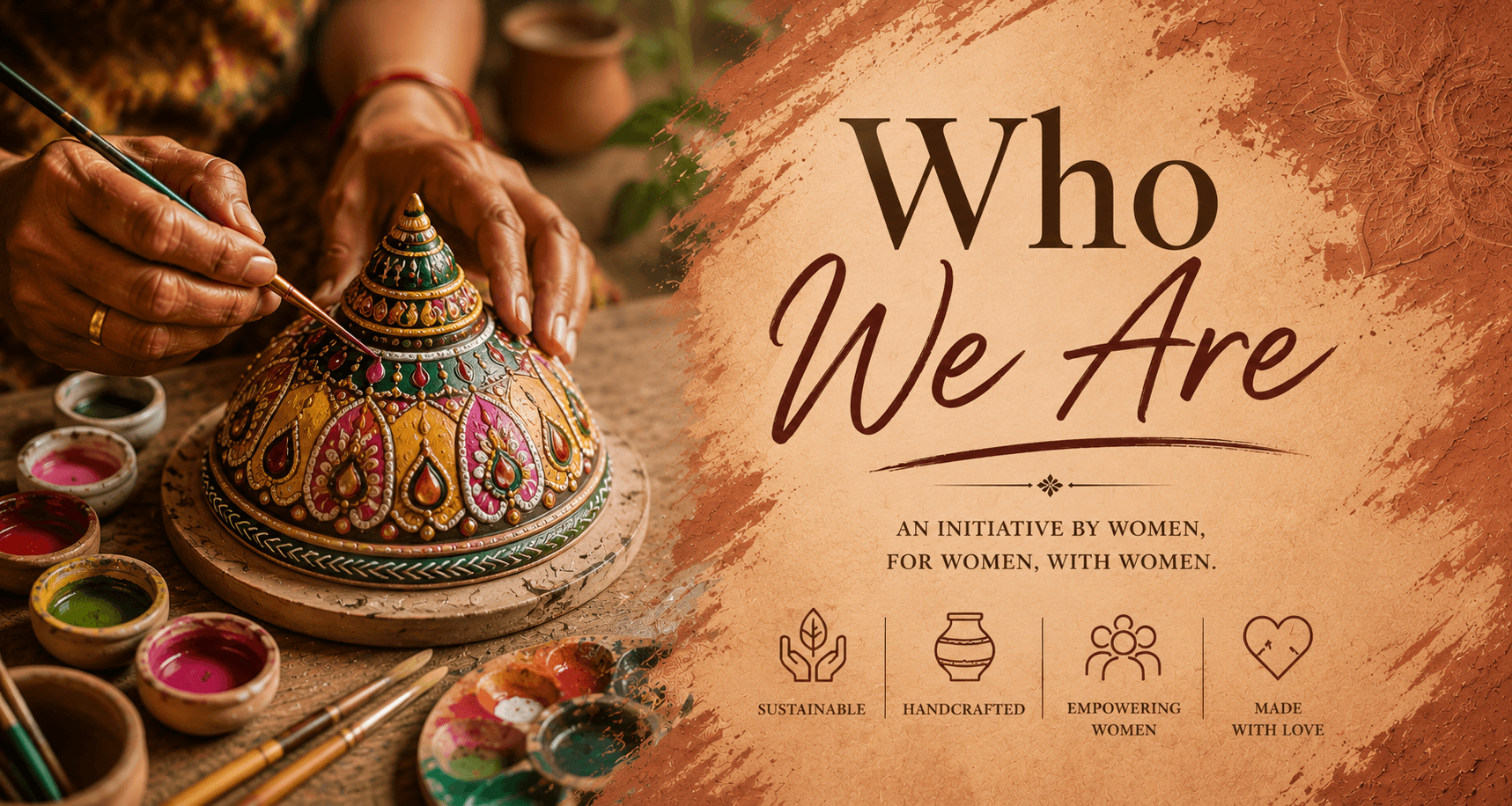 Mitti Craft House women artisans and handmade pottery