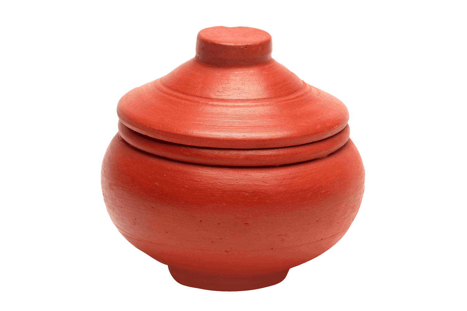 Terracotta Handmade Medium Polished Curd Pot (500 ml) M27