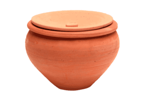 Terracotta Handmade Medium Matt Finished Curd Pot (500 ml) M29