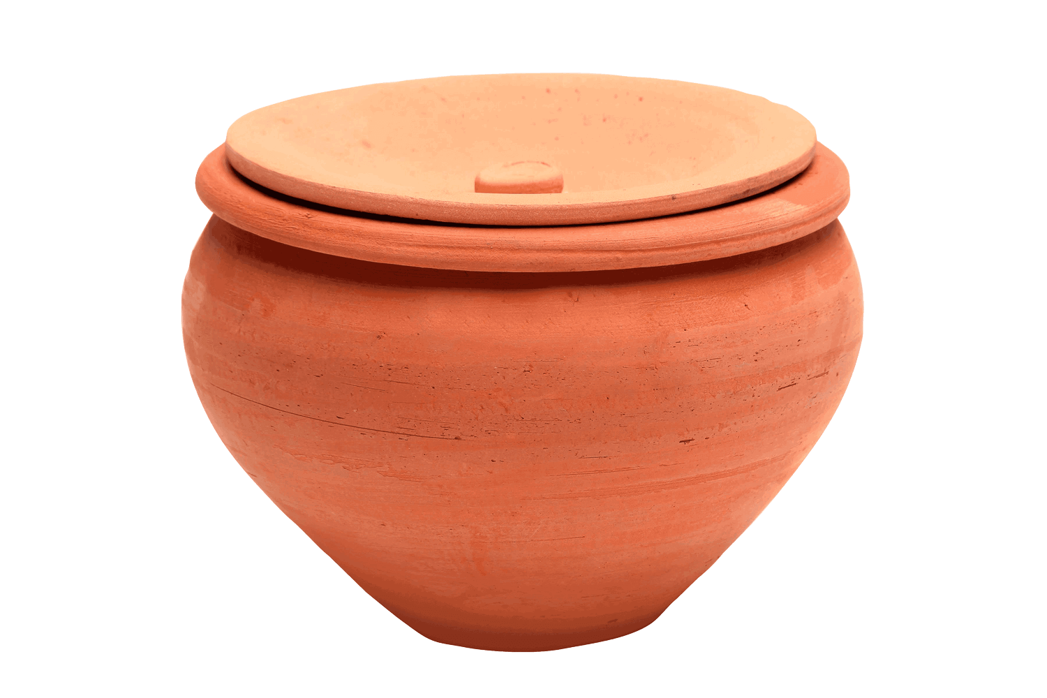Terracotta Handmade Medium Matt Finished Curd Pot (500 ml) M29