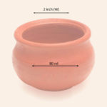 Terracotta Curd Mini Kulhad Serving Bowl (80 ml) M62