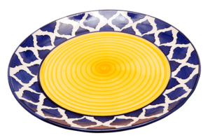 Full Plate Blue P06