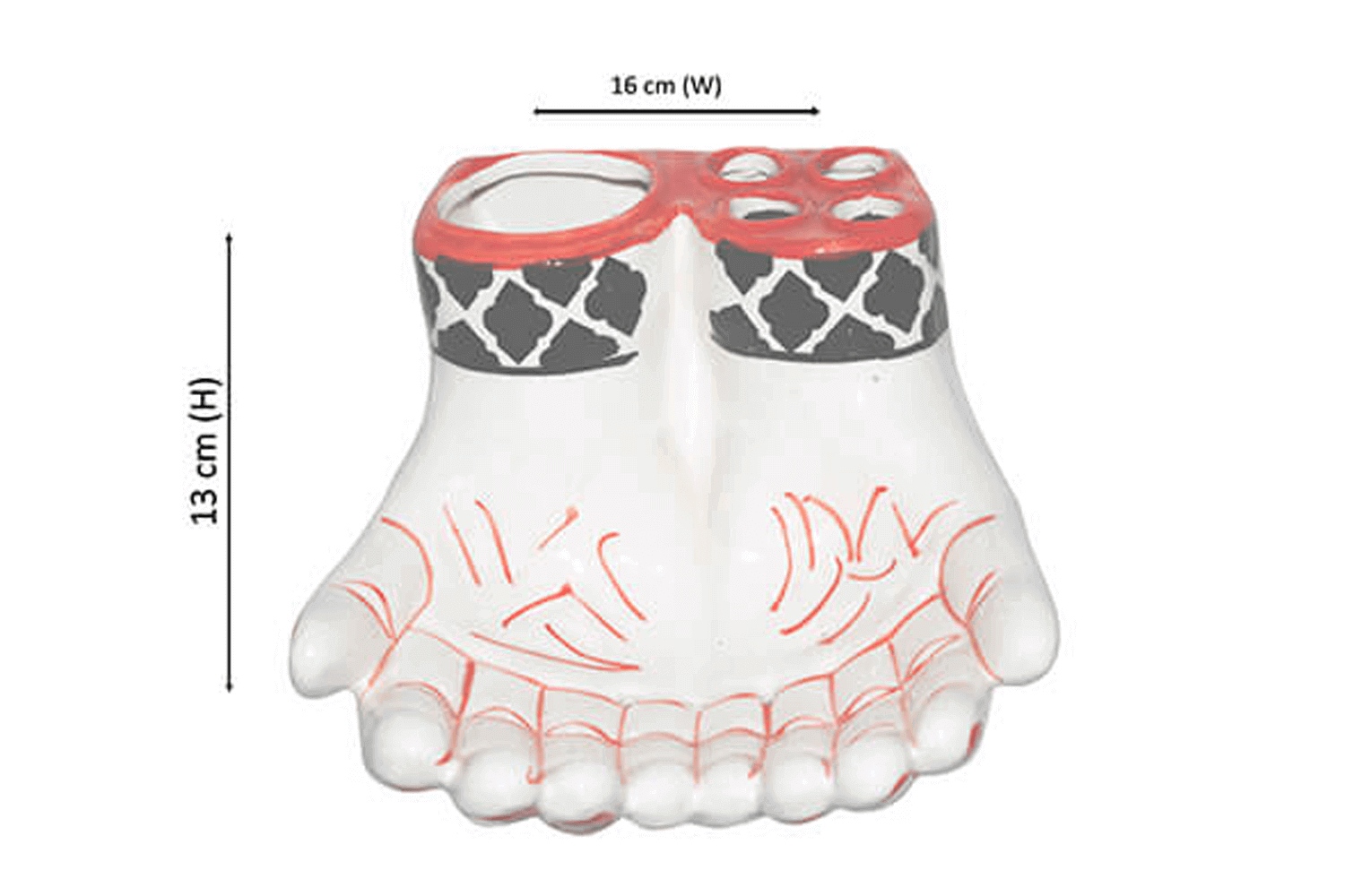 Ceramic Tooth Brush Holder UH04 - Image 2