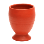 Red Terracotta Stand Glass Med (150 ml) M54