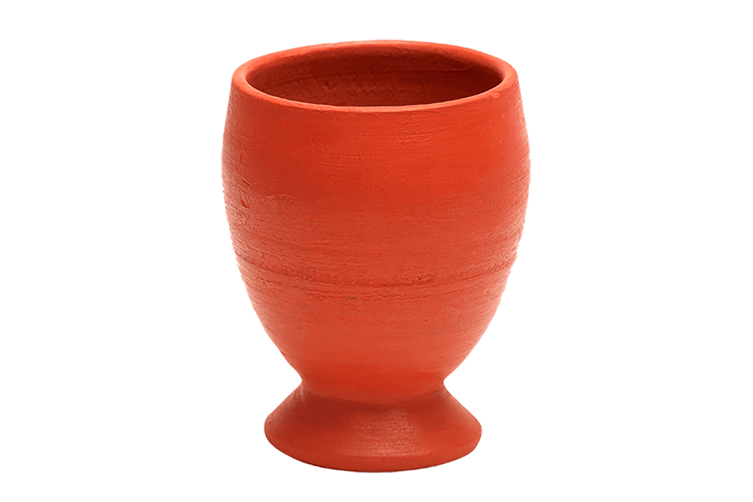 Red Terracotta Stand Glass Med (150 ml) M54