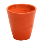 Red Terracotta Water Glass Polished Small (150 ml) M55