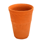 Terracotta Butter Milk Glass (200 ml) M56 (Pack of 10)