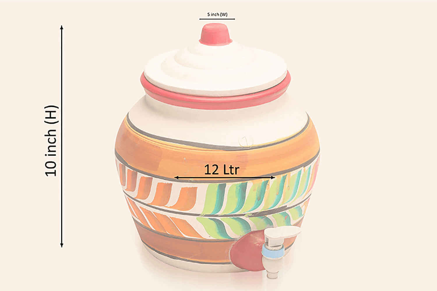 Terrcotta Designer Mataka (12 ltr) M92 - Image 2