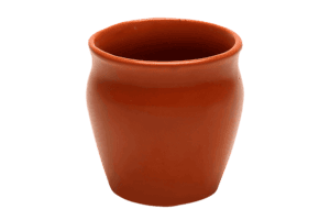 Ceramic Big Brown Kulhad TC06 (Pack of 6)