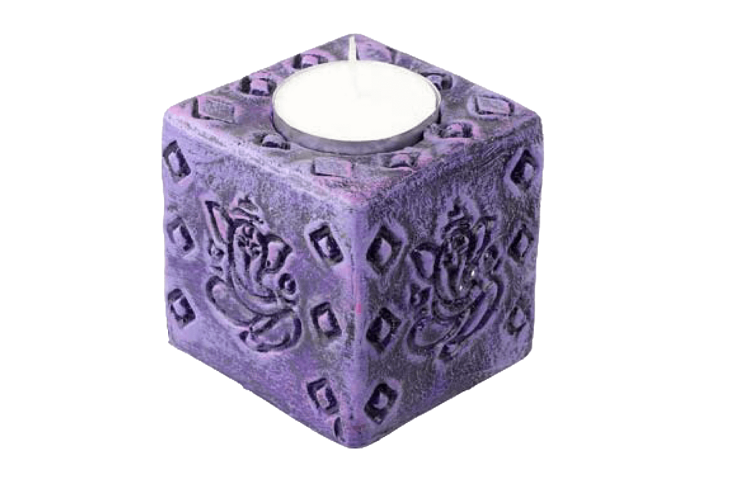 Fiber Fancy Diya (Pack of 2) 416