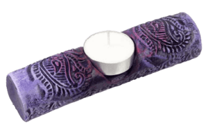 Fiber Fancy Diya (Pack of 2) 417