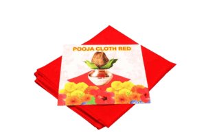 Red Puja Cloth 80cm 467