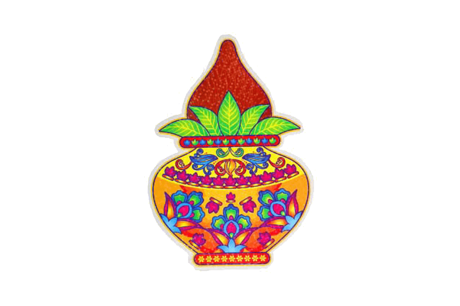 Diwali Sticker (Pack of 5) 502