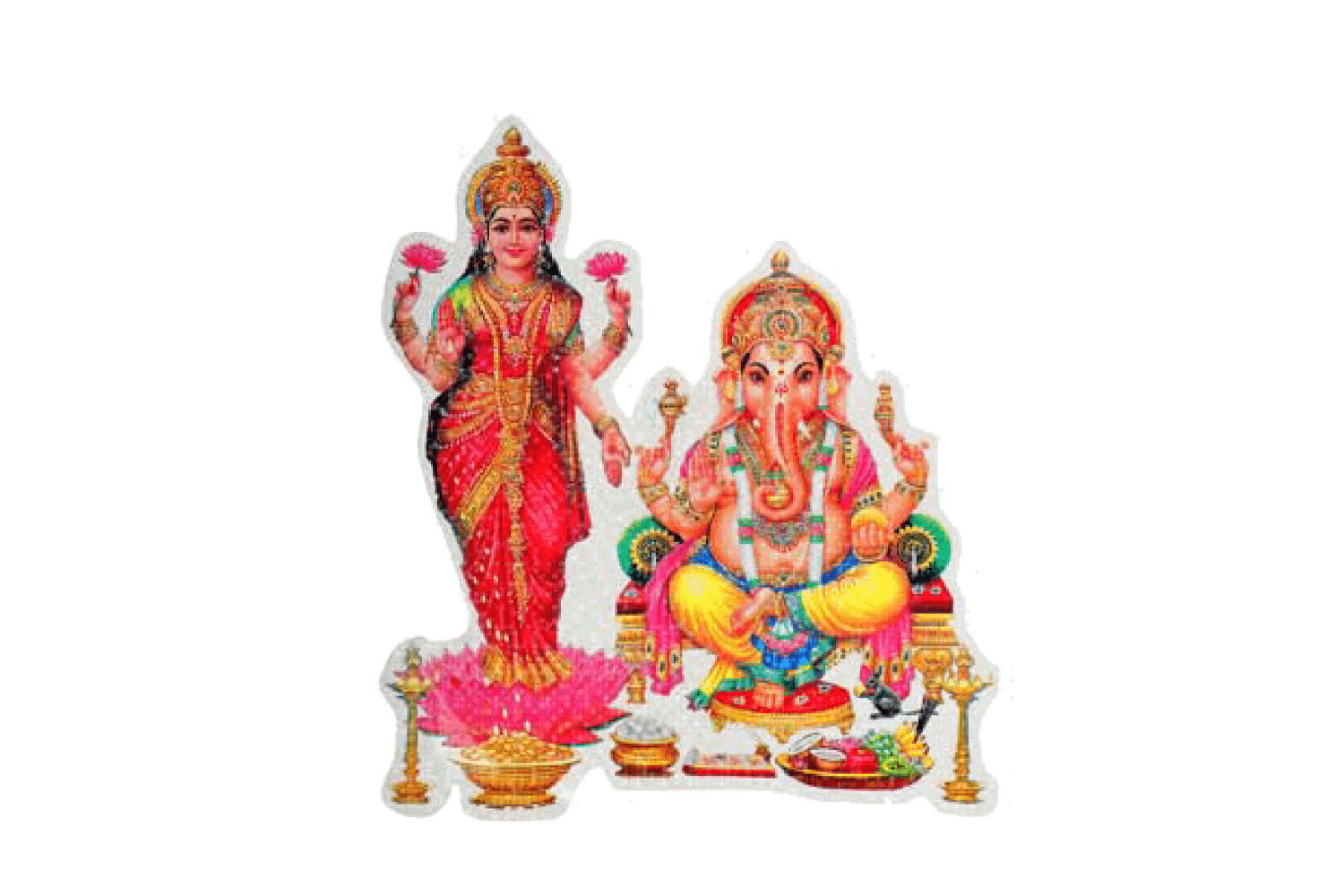 Diwali Sticker (Pack of 5) 505