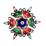 Acrylic Rangoli 610