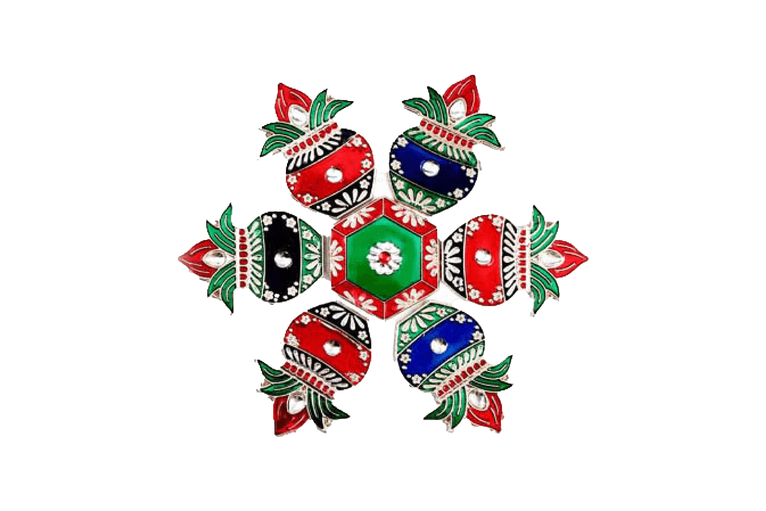 Acrylic Rangoli 611