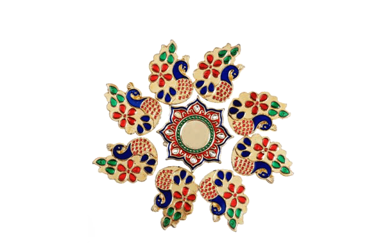 Acrylic Rangoli 614