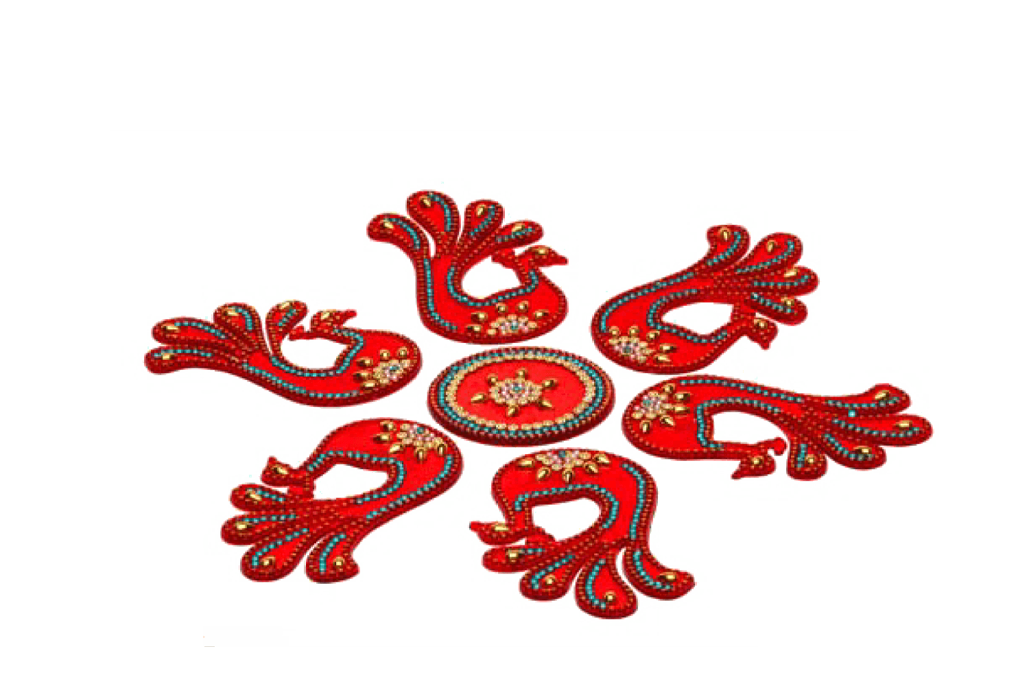 Acrylic Rangoli 615
