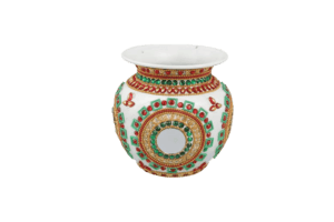 Zardosi Kalash White 643