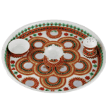 Zardosi Puja Thali 656
