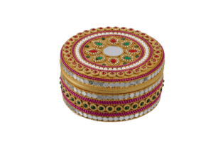 Zardosi Puja Dabba 660