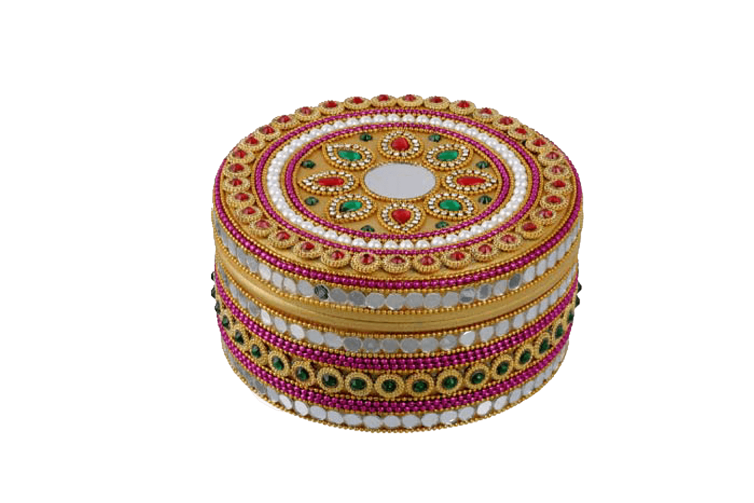 Zardosi Puja Dabba 660