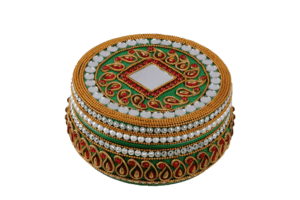 Zardosi Puja Dabba 661