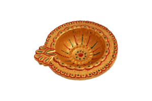 GOLDEN AKHAND DIYA (Pack of 4) HP181