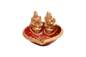 LAXMI GANESH DIYA (Pack of 2) HP183