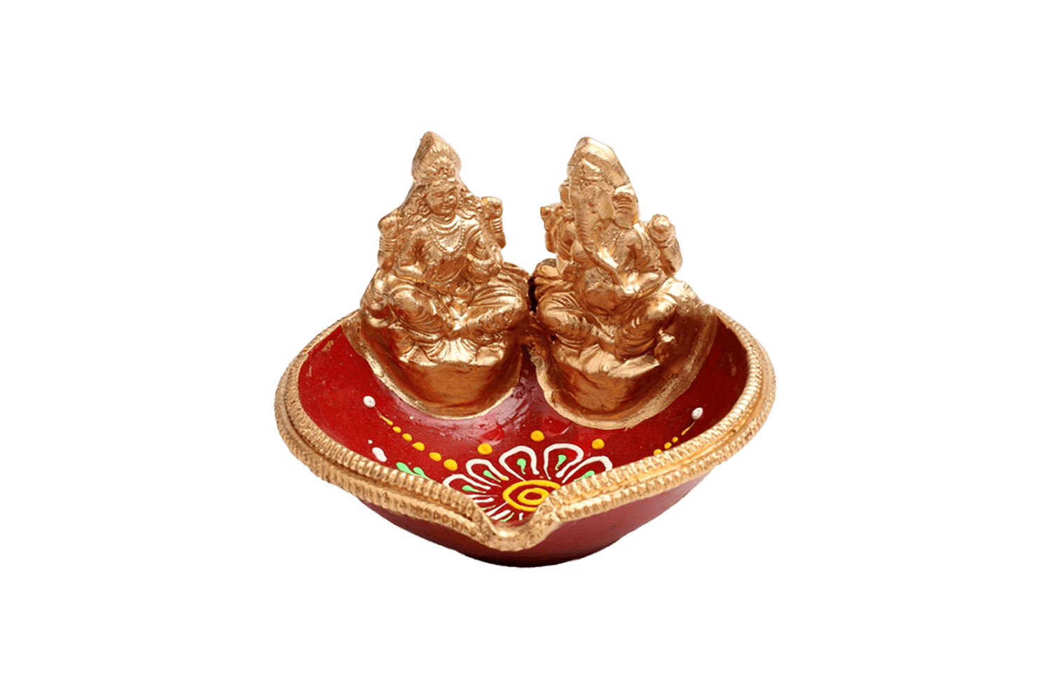 LAXMI GANESH DIYA (Pack of 2) HP183