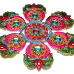 CLAY RANGOLI 2 (Pack of 4)