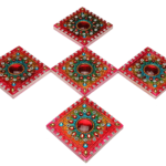 CLAY RANGOLI 5 (Pack of 4)
