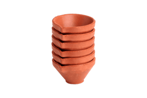 TERACOTTA SMALL DIYA (Pack of 6) HP168