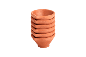 TERACOTTA DIYA ( 3-INCH ) (Pack of 6) HP167