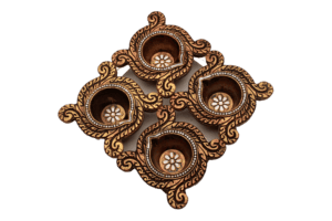 Artwork Diya 4 (Pack of 16)