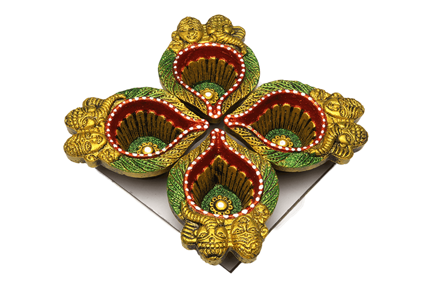 Artwork Diya 6 (Pack of 16)