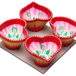 Artwork Diya 13 (Pack of 16)