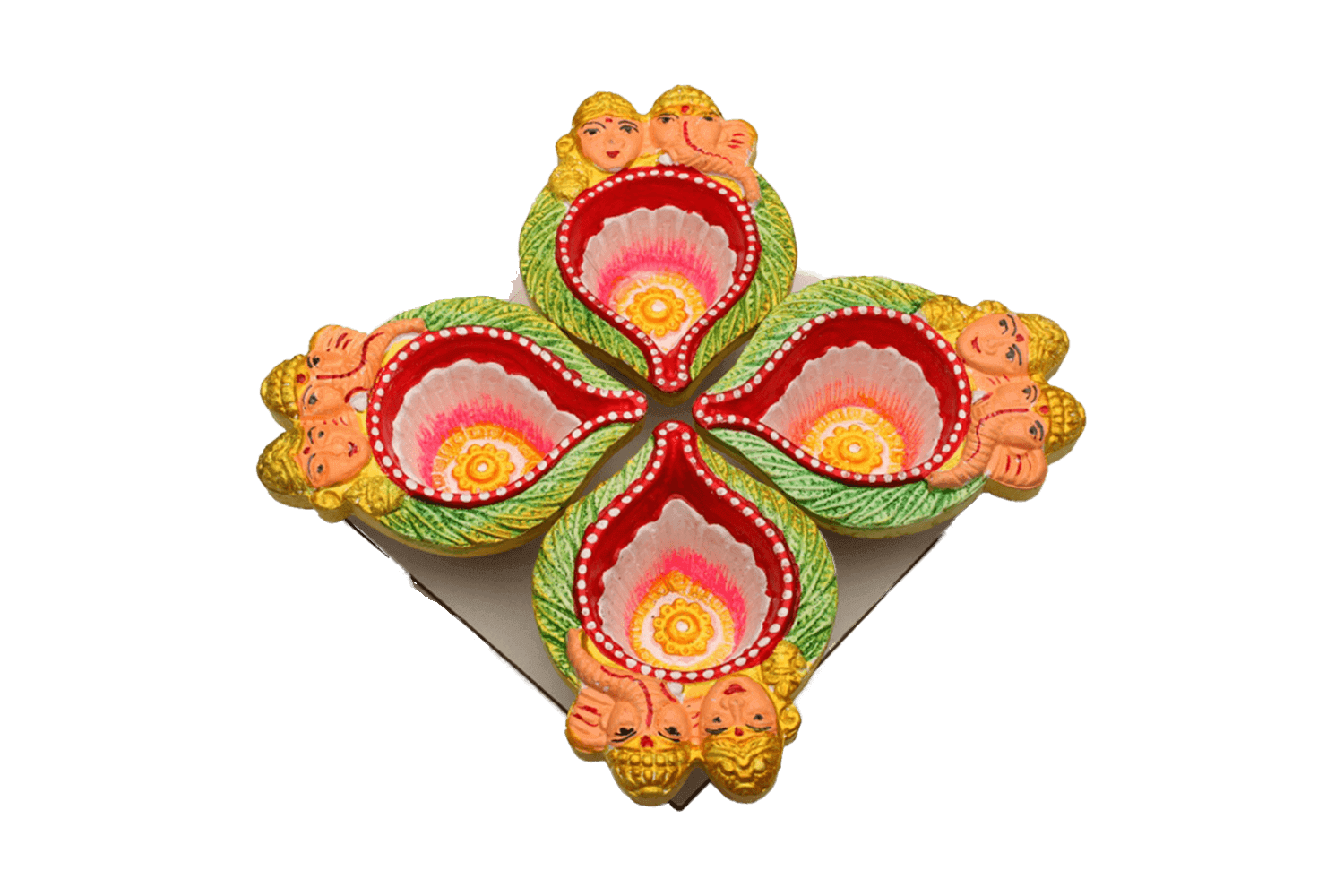Artwork Diya 11 (Pack of 16)