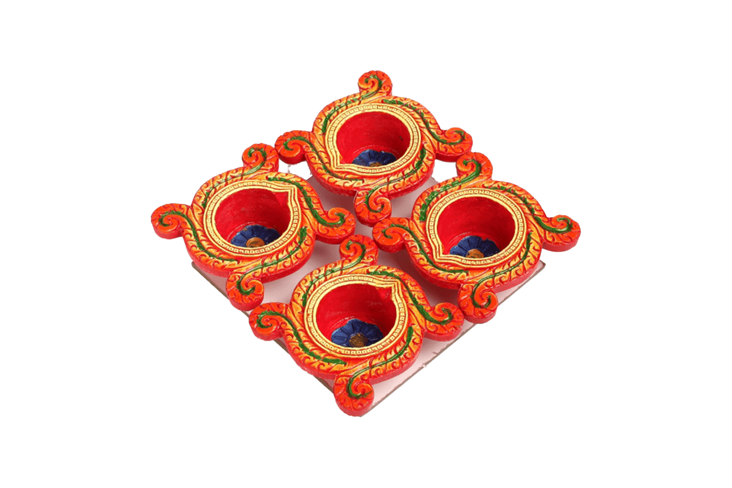 Artwork Diya 19 (Pack of 16)