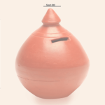 Red Terracotta Traditional Piggy Bank M73