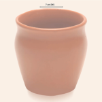 Ceramic Big Brown Kulhad TC06 (Pack of 6)