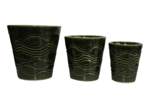 Three Set Ceramic Planter PL43