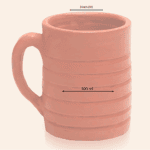 Terracotta Big Milk Mug M50 (Pack of 2)
