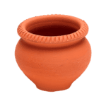 HandMadeTerracotta Round Glass M72 (Pack of 12)