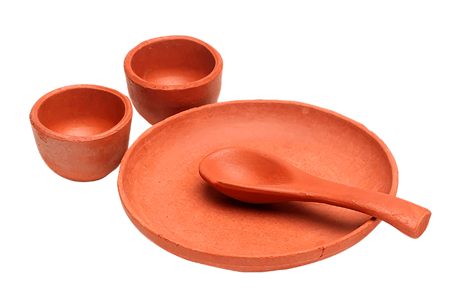TerraCotta Round Rice Serving Plate (200 ml) G M34